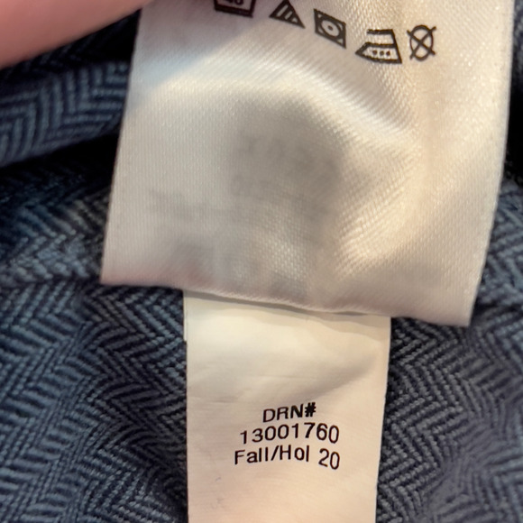 Eddie Bauer Mens Large Long Sleeve Button Down Shirt Gray Cotton - Picture 10 of 13